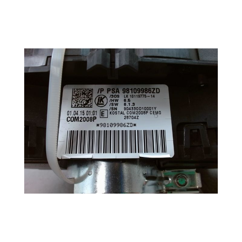 BLOC COMMODOS CITROEN DS4 Phase 1 (B75) 2011-...