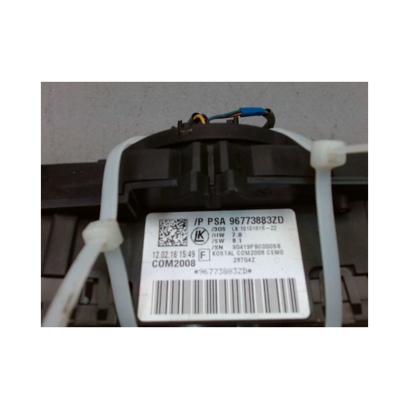 BLOC COMMODOS CITROEN C3 II Phase 2 (A51) 2013-2016