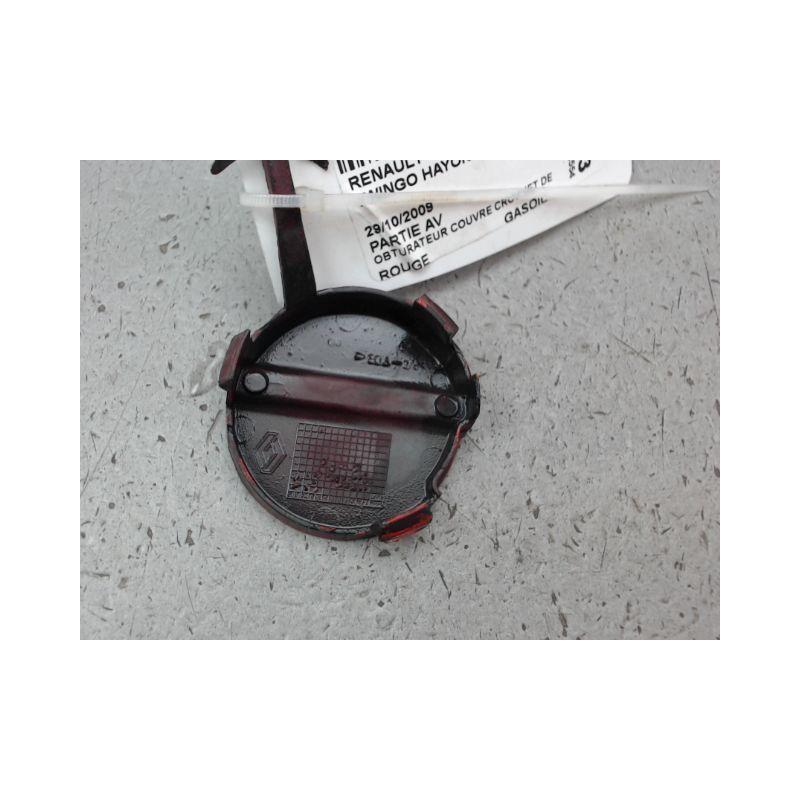 OBTURATEUR COUVRE CROCHET DE BOUCLIER AV RENAULT TWINGO II Phase 1 2007-2011