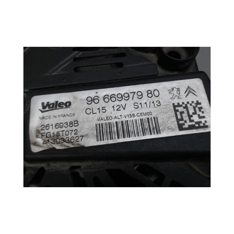 ALTERNATEUR CITROEN C4