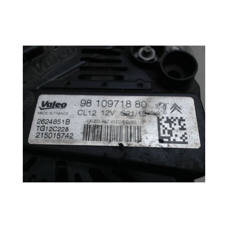 ALTERNATEUR CITROEN C4 CACTUS