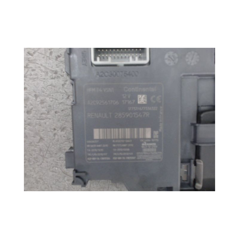 LECTEUR DE CARTE RENAULT CLIO