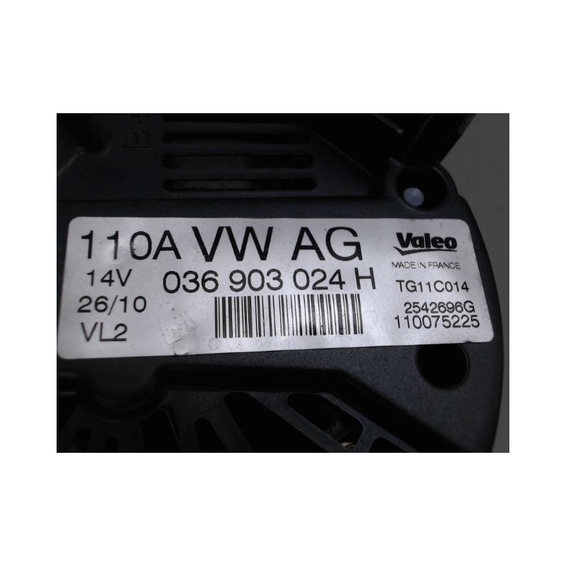 ALTERNATEUR VOLKSWAGEN POLO
