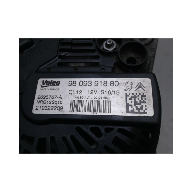 ALTERNATEUR CITROEN C3 AIRCR.