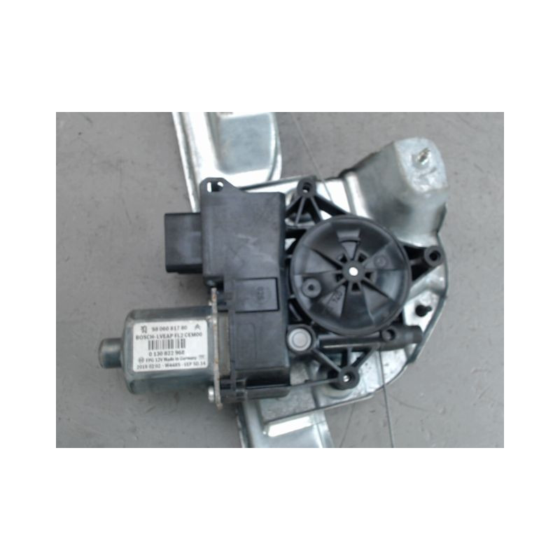 MECANISME LEVE-GLACE AVANT DROIT PEUGEOT 208