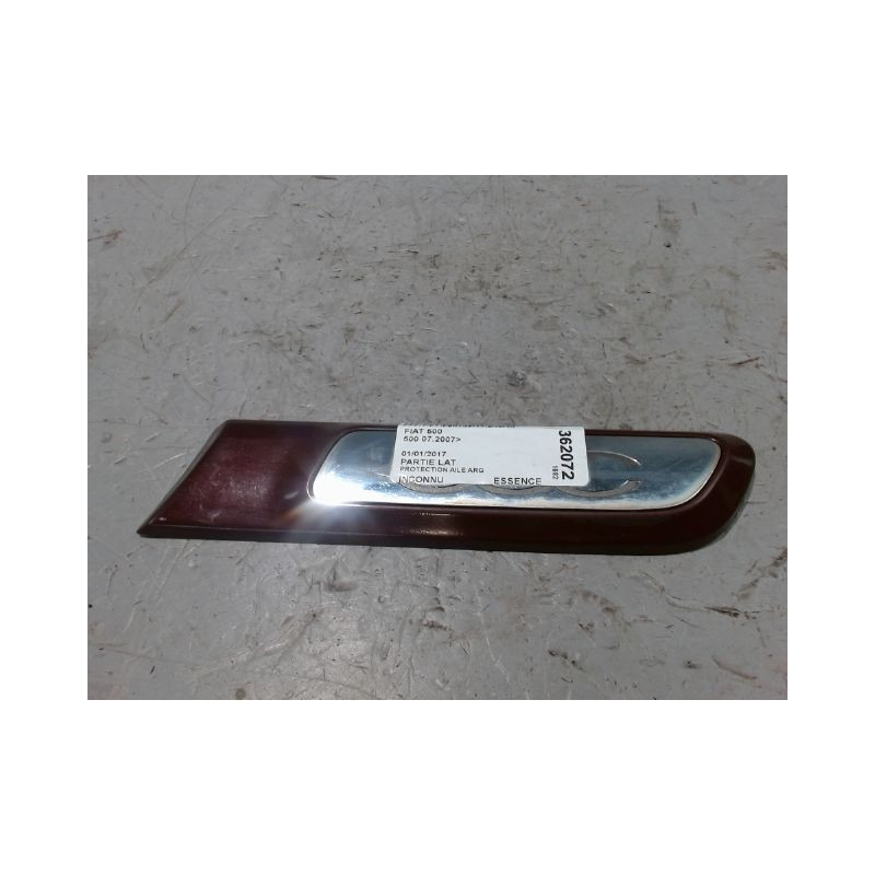 PROTECTION AILE ARRIERE GAUCHE FIAT 500 2007-