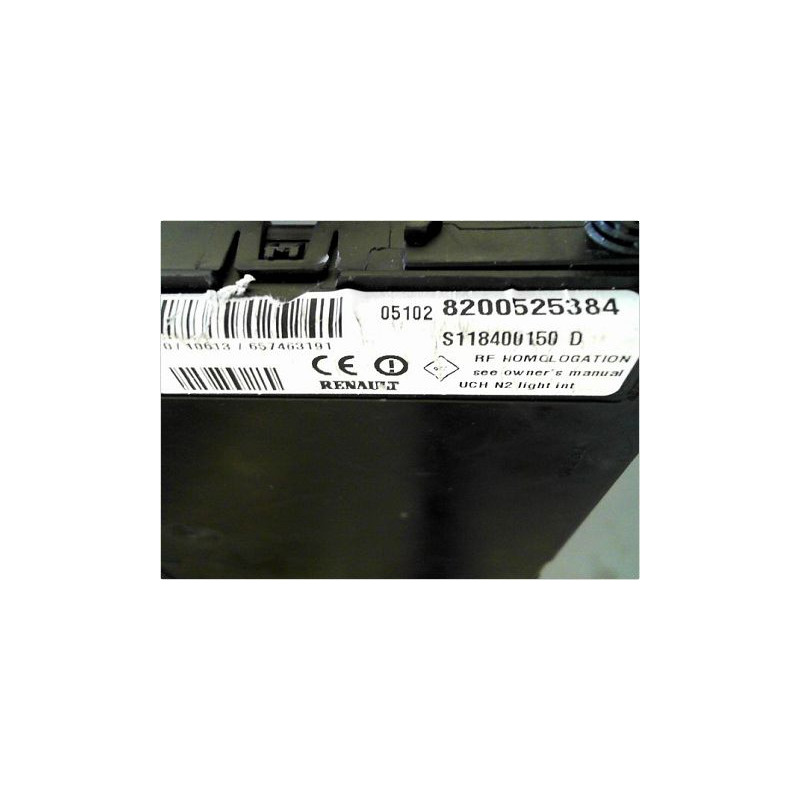 BOITIER GESTION HABITACLE RENAULT SCENIC II PH1 2003-2006