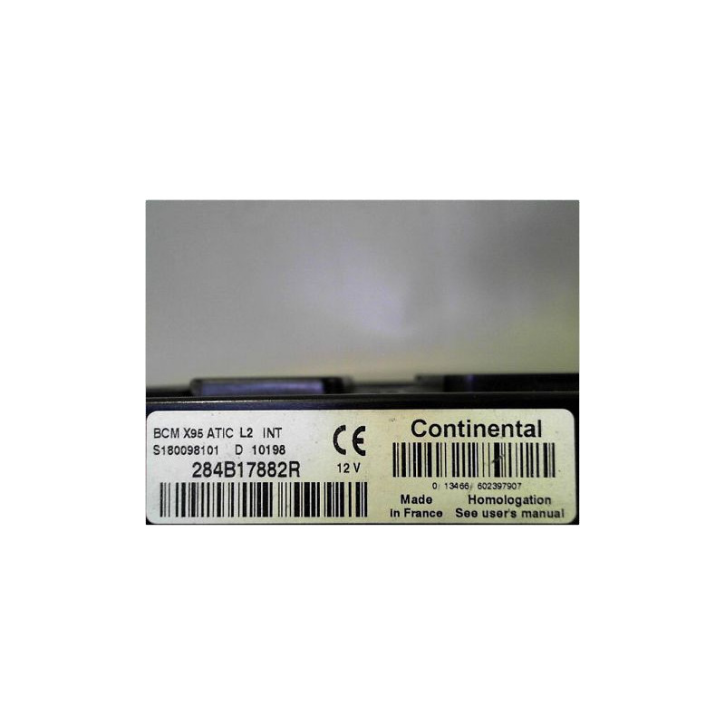BOITIER GESTION HABITACLE RENAULT MEGANE III ESTATE 09-12