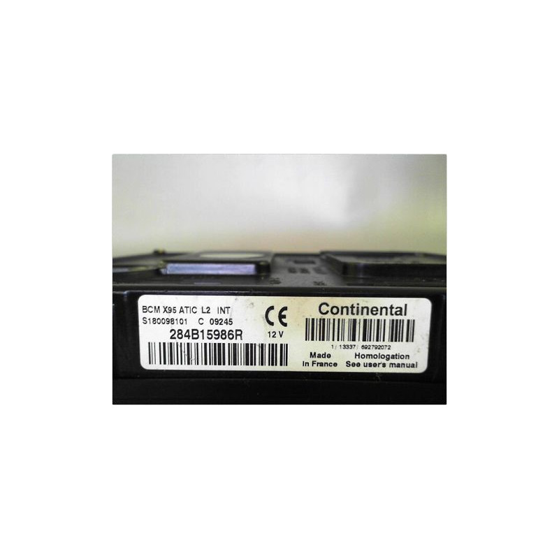 BOITIER GESTION HABITACLE RENAULT MEGANE III ESTATE 09-12