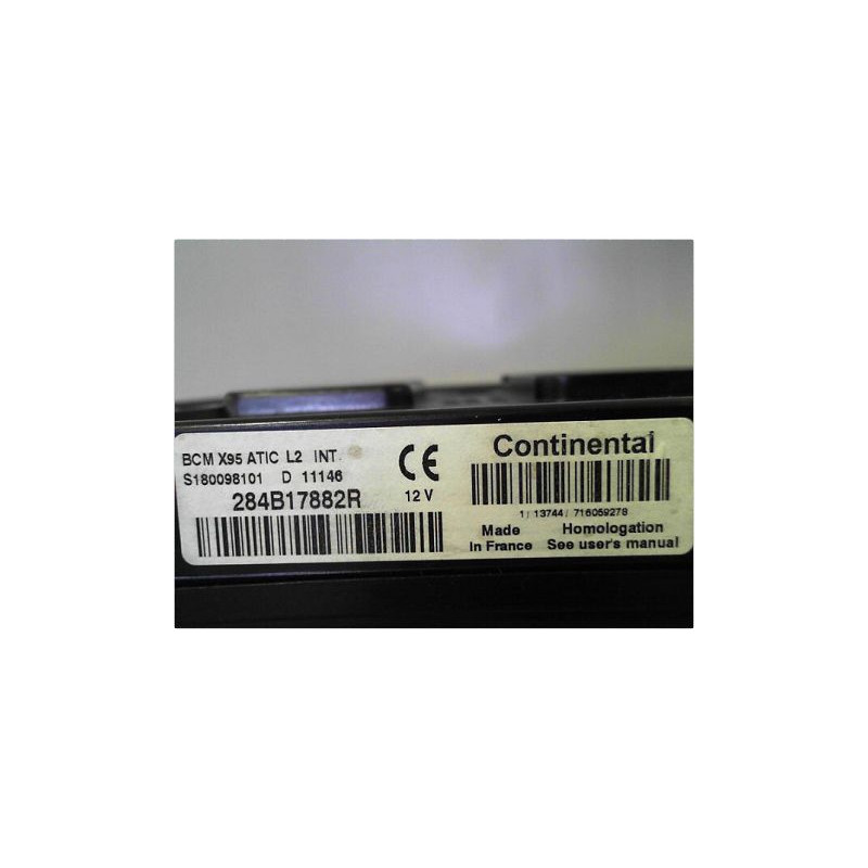 BOITIER GESTION HABITACLE RENAULT MEGANE III 08-12