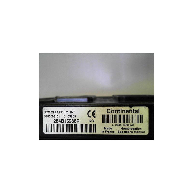 BOITIER GESTION HABITACLE RENAULT SCENIC III PH.1 09-11