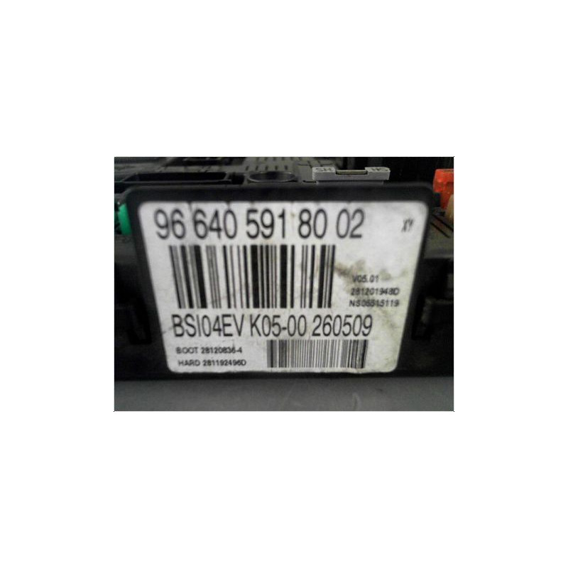 BOITIER GESTION HABITACLE CITROEN C4 04-08