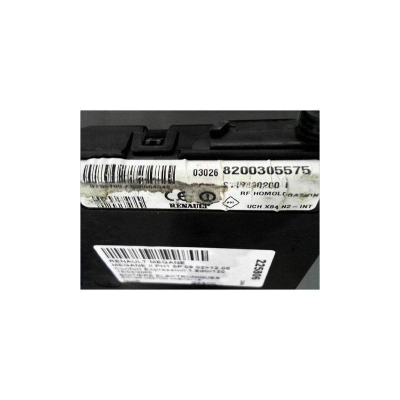 BOITIER GESTION HABITACLE RENAULT MEGANE II PH1 02-05