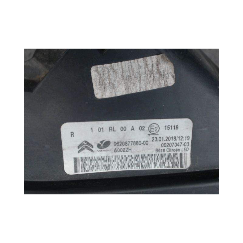 FEUX POSITION DROIT CITROEN C3