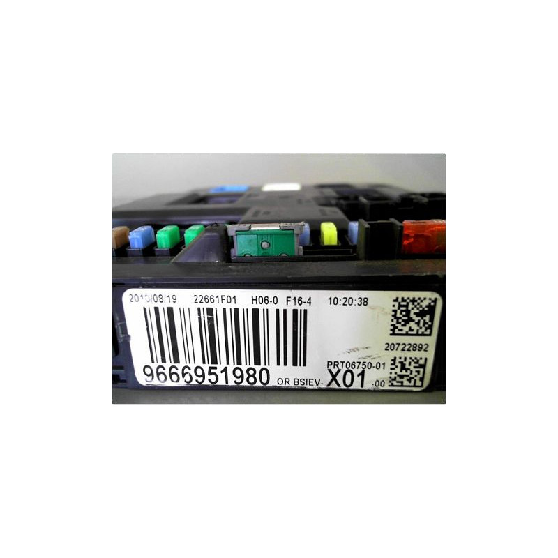 BOITIER GESTION HABITACLE PEUGEOT 207 06-13