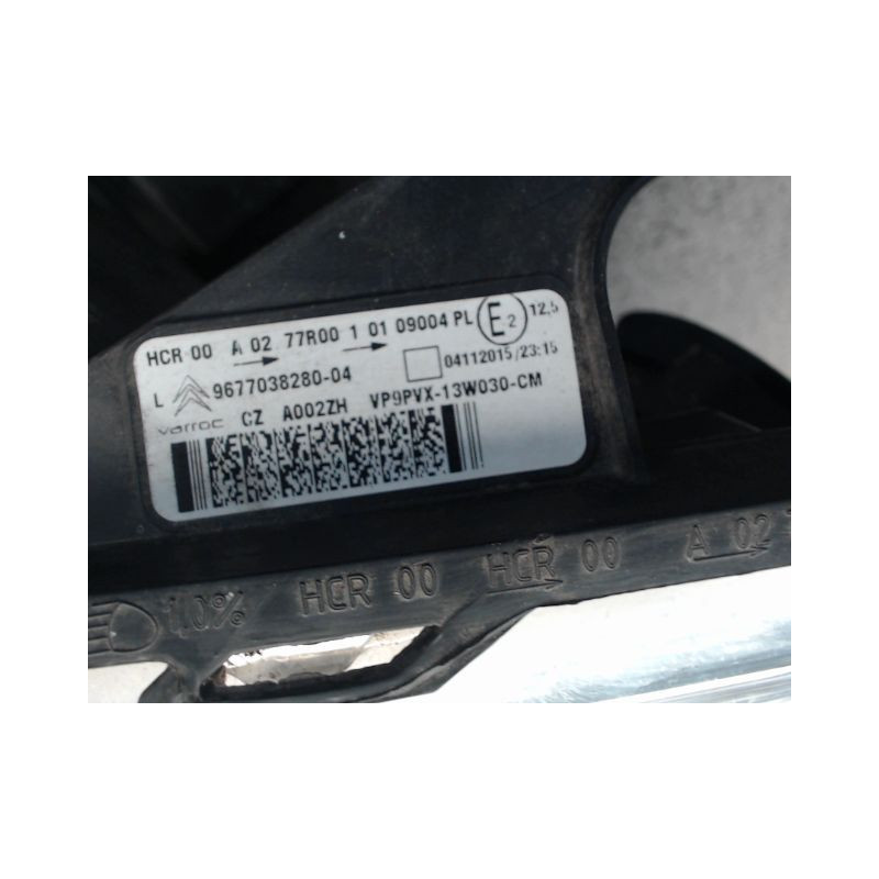 PHARE GAUCHE CITROEN C3