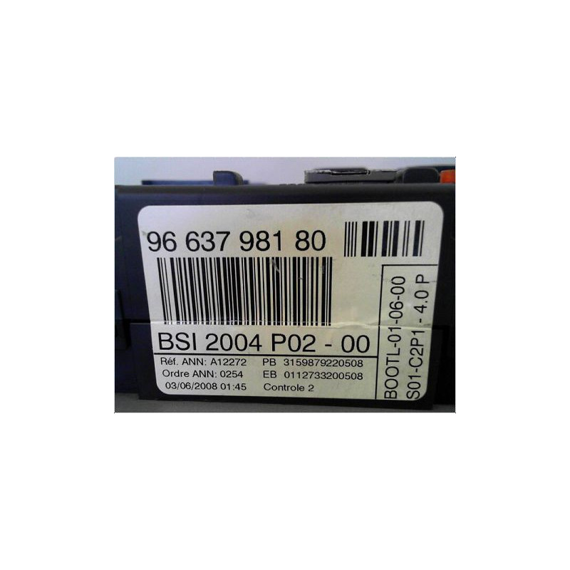 BOITIER GESTION HABITACLE PEUGEOT 308 SW 08-11