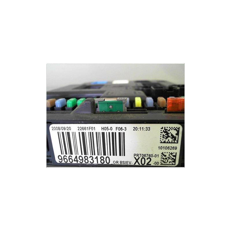 BOITIER GESTION HABITACLE PEUGEOT 207 06-13