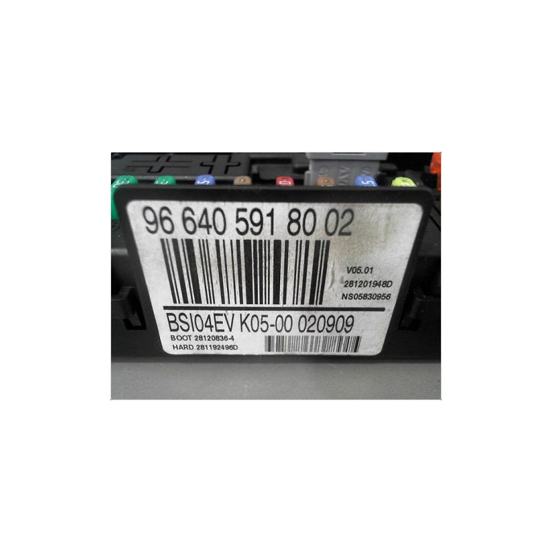 BOITIER GESTION HABITACLE PEUGEOT 308 2007-2011