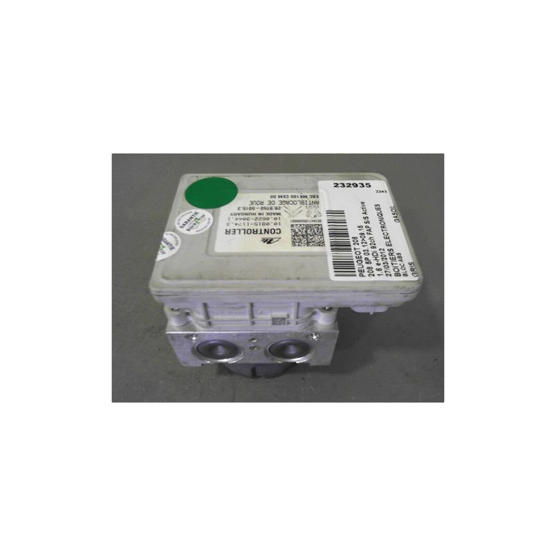 UNITE HYDRAULIQUE ABS PEUGEOT 208 12-15