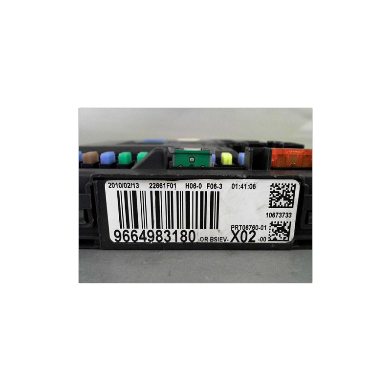 BOITIER GESTION HABITACLE CITROEN C3 PICASSO 09-12