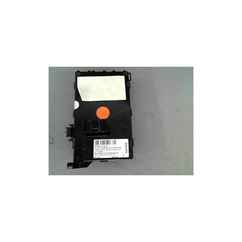 BOITIER GESTION HABITACLE RENAULT CLIO II CAMPUS 06-09