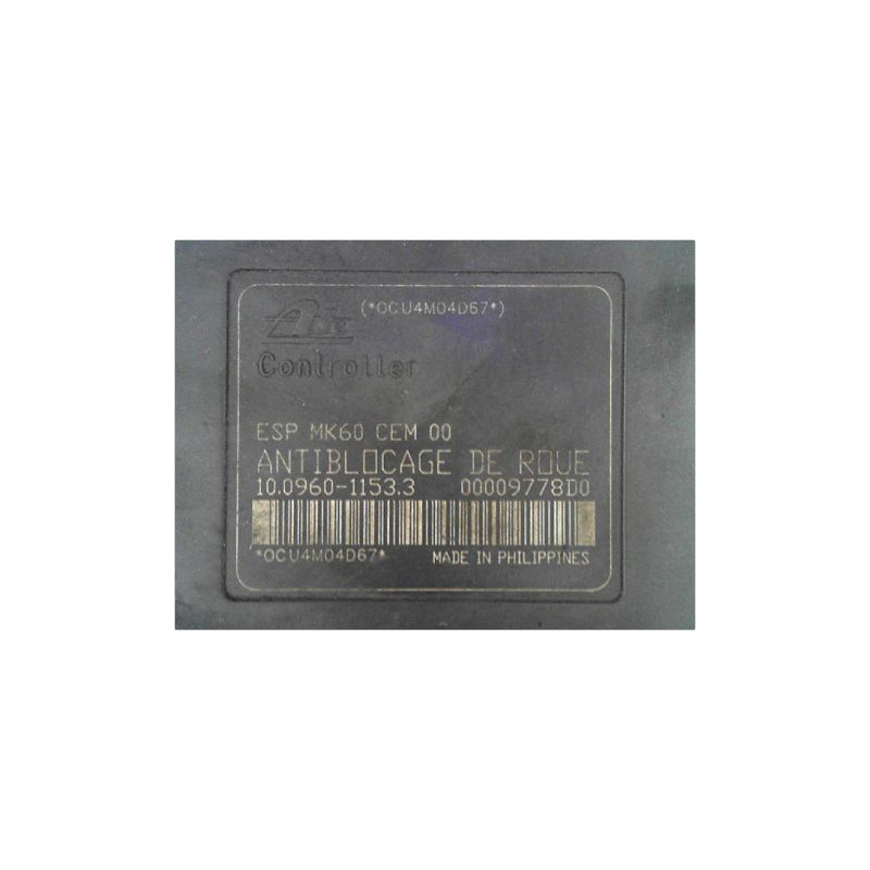 UNITE HYDRAULIQUE ABS PEUGEOT 1007 05-10
