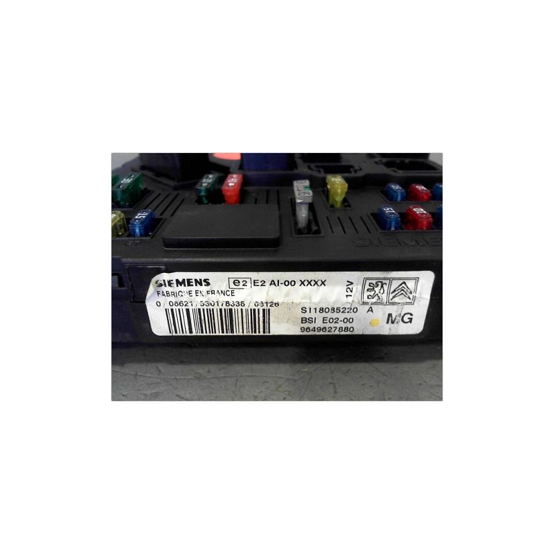 BOITIER GESTION HABITACLE PEUGEOT 206 98-09