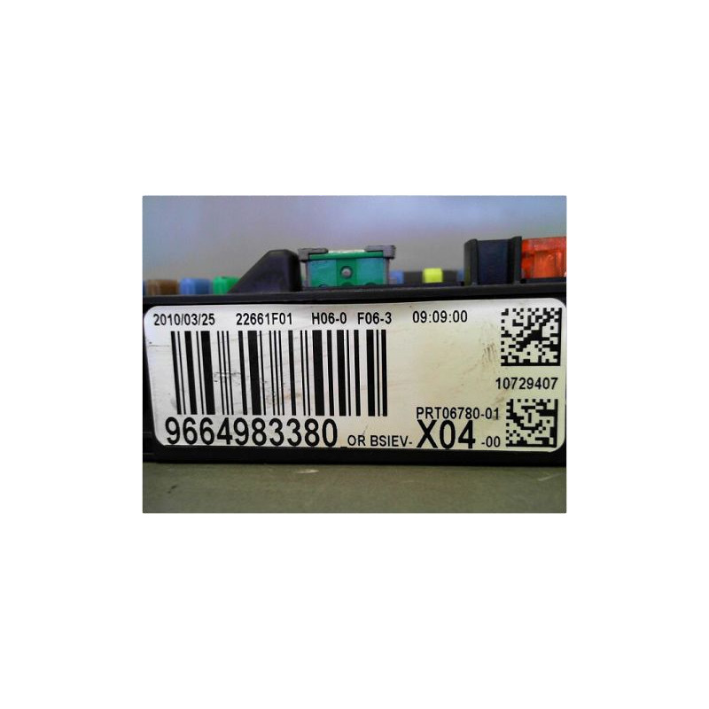 BOITIER GESTION HABITACLE CITROEN C3 II 2009-2012