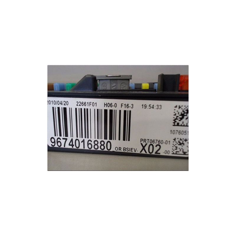 BOITIER GESTION HABITACLE PEUGEOT 207 SW 2007-2013