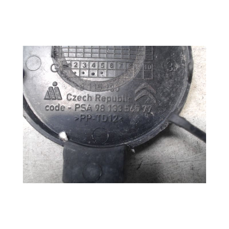 OBTURATEUR COUVRE CROCHET DE BOUCLIER AR CITROEN C3 2009-