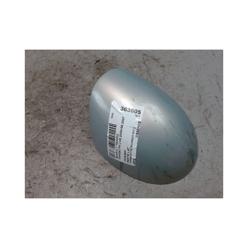 CARENAGE RETROVISEUR EXTERIEUR DROIT RENAULT TWINGO PH.3 2000-2007