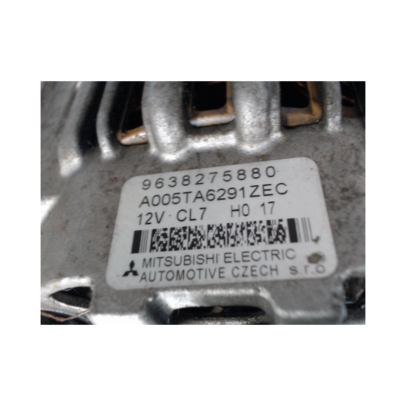 ALTERNATEUR PEUGEOT 206