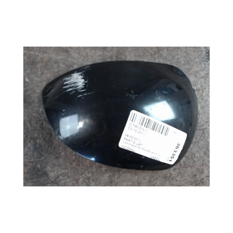 CARENAGE RETROVISEUR EXTERIEUR GAUCHE CITROEN C3 2009-