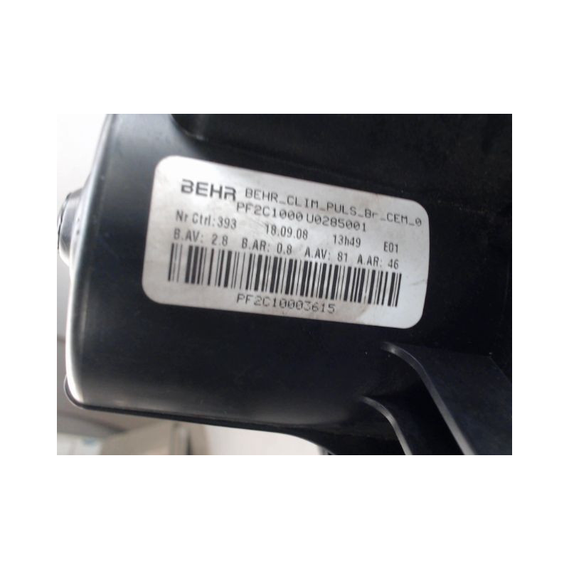 MOTEUR VENTILATEUR CHAUFFAGE CITROEN C4