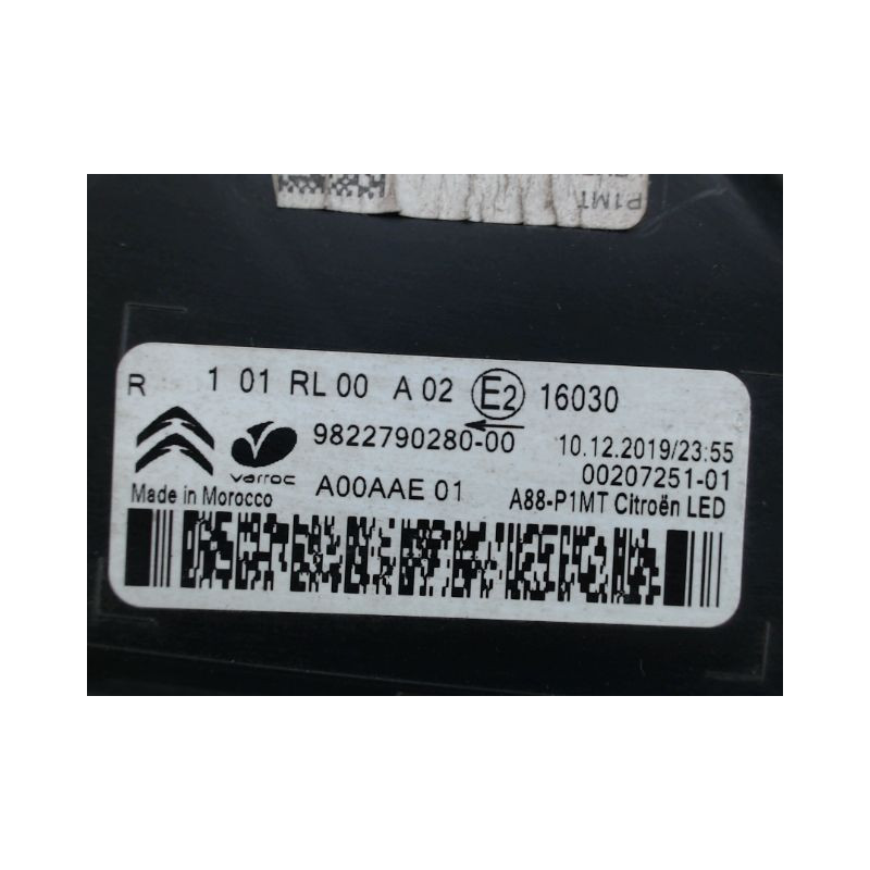 FEUX POSITION DROIT CITROEN C3 AIRCR.