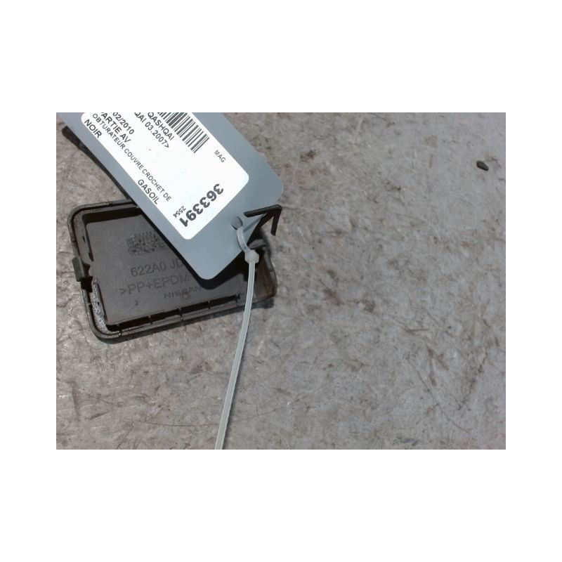 OBTURATEUR COUVRE CROCHET DE BOUCLIER AV NISSAN QHASQAI 2007-