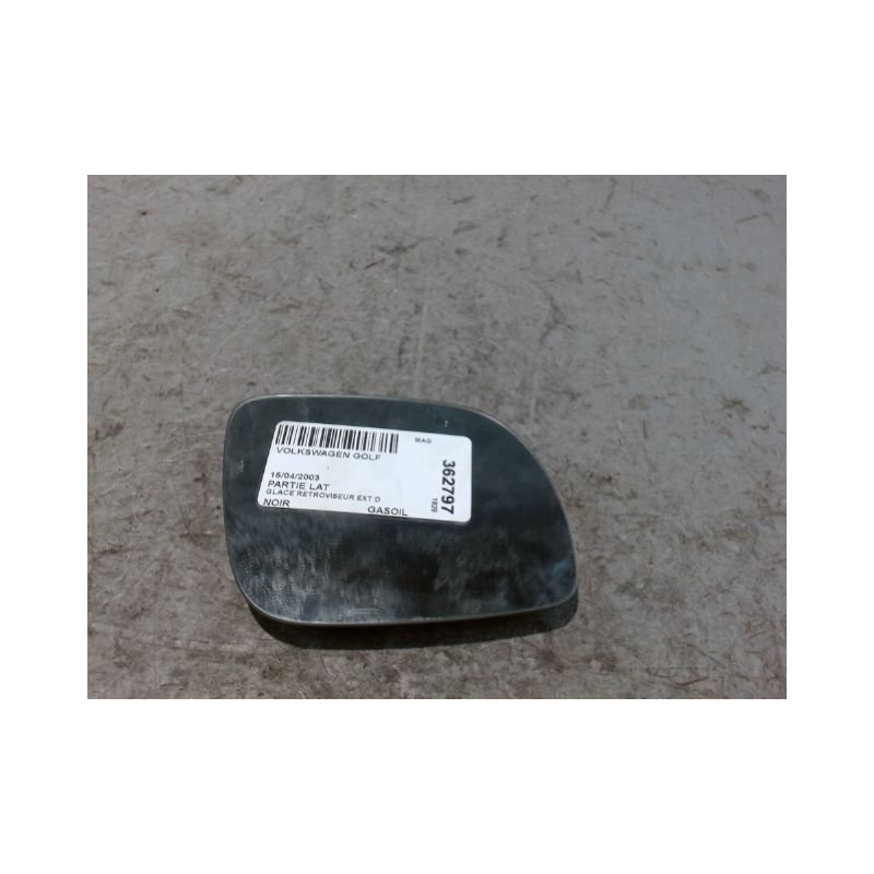 GLACE RETROVISEUR EXT D VOLKSWAGEN GOLF