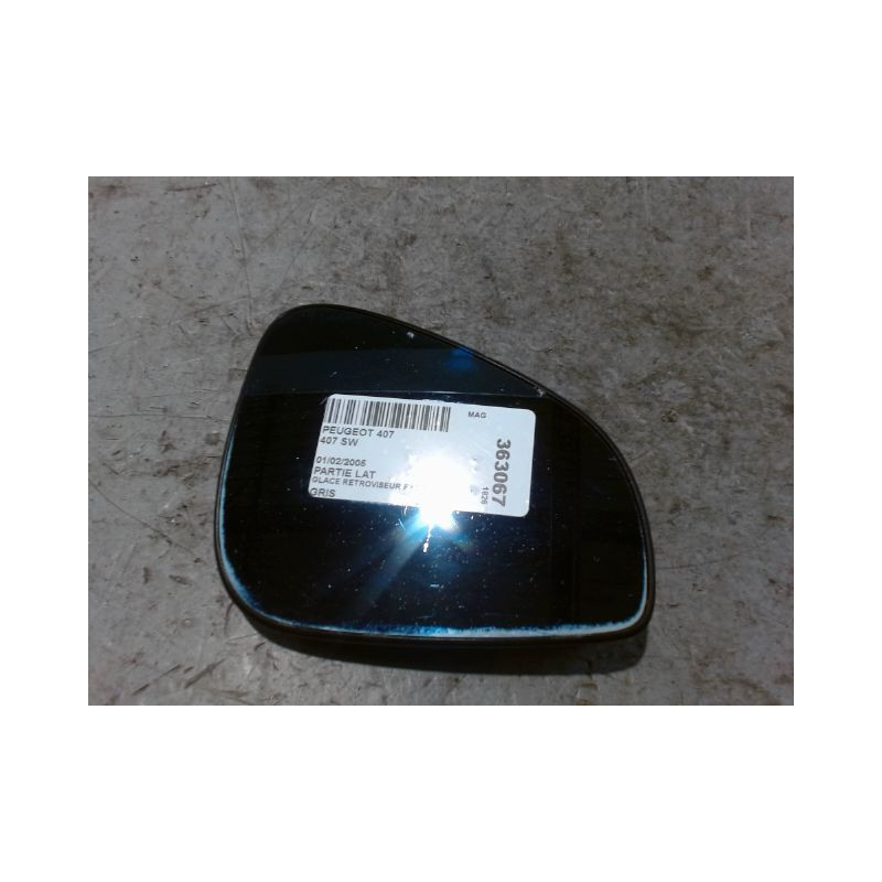 GLACE RETROVISEUR EXT D PEUGEOT 407 SW