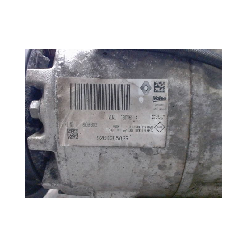 COMPRESSEUR AIR CONDITIONNE RENAULT CLIO