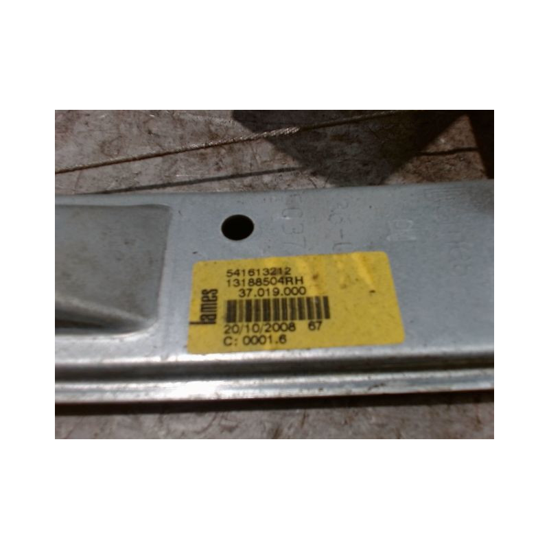 MECANISME LEVE-GLACE ARRIERE DROIT OPEL CORSA 06-09