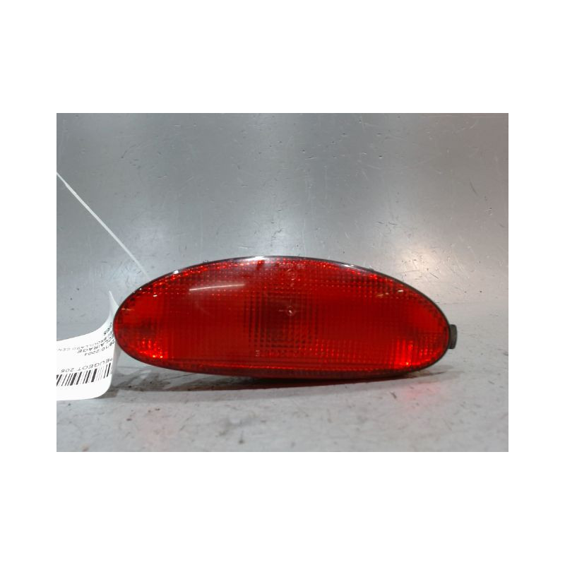FEU BROUILLARD CENTRAL ARRIERE PEUGEOT 206