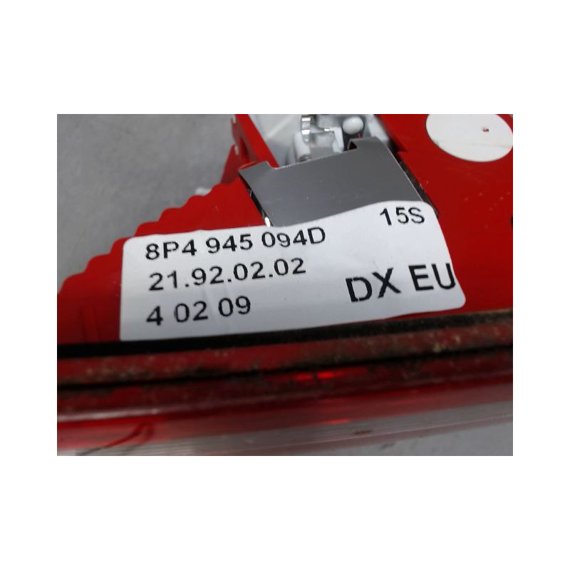 FEU ARRIERE INTERIEUR DROIT AUDI S3