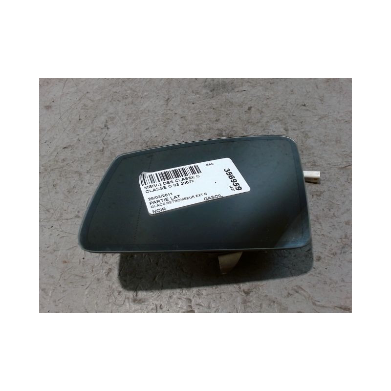 GLACE RETROVISEUR EXT G MERCEDES CLASSE C 2007-