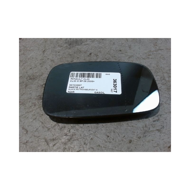 GLACE RETROVISEUR EXT G RENAULT CLIO III 2005-