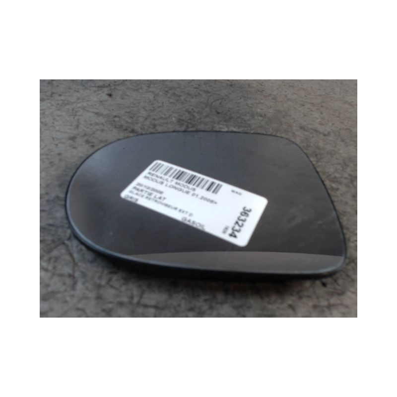 GLACE RETROVISEUR EXT D RENAULT MODUS LONGUE 2008-