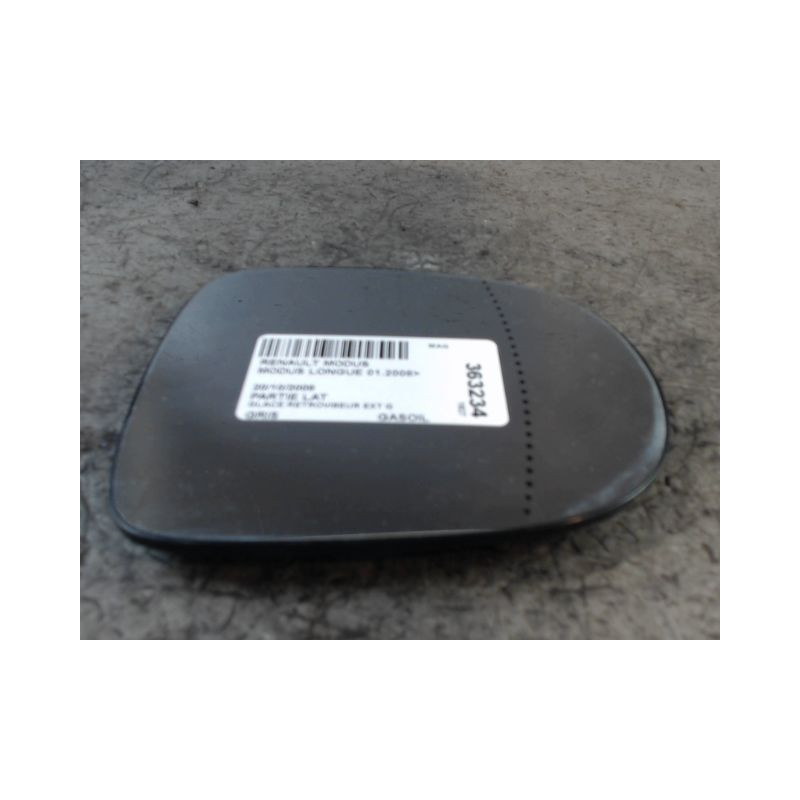 GLACE RETROVISEUR EXT G RENAULT MODUS LONGUE 2008-