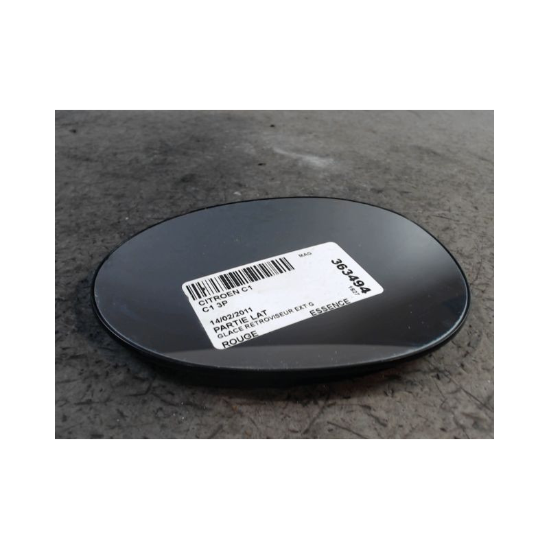 GLACE RETROVISEUR EXT G CITROEN C1 3P