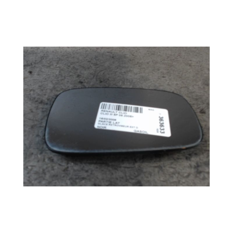 GLACE RETROVISEUR EXT D RENAULT CLIO III 2005-