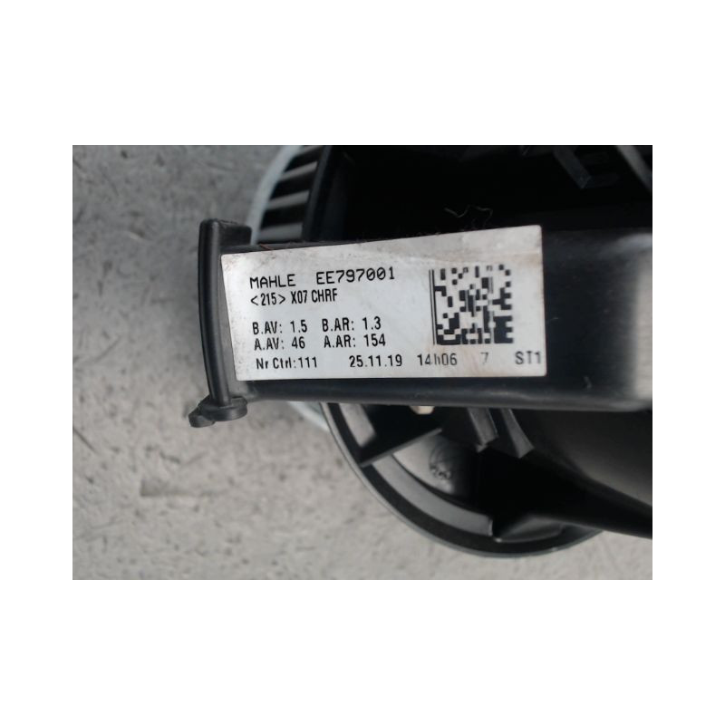 MOTEUR VENTILATEUR CHAUFFAGE RENAULT TWINGO
